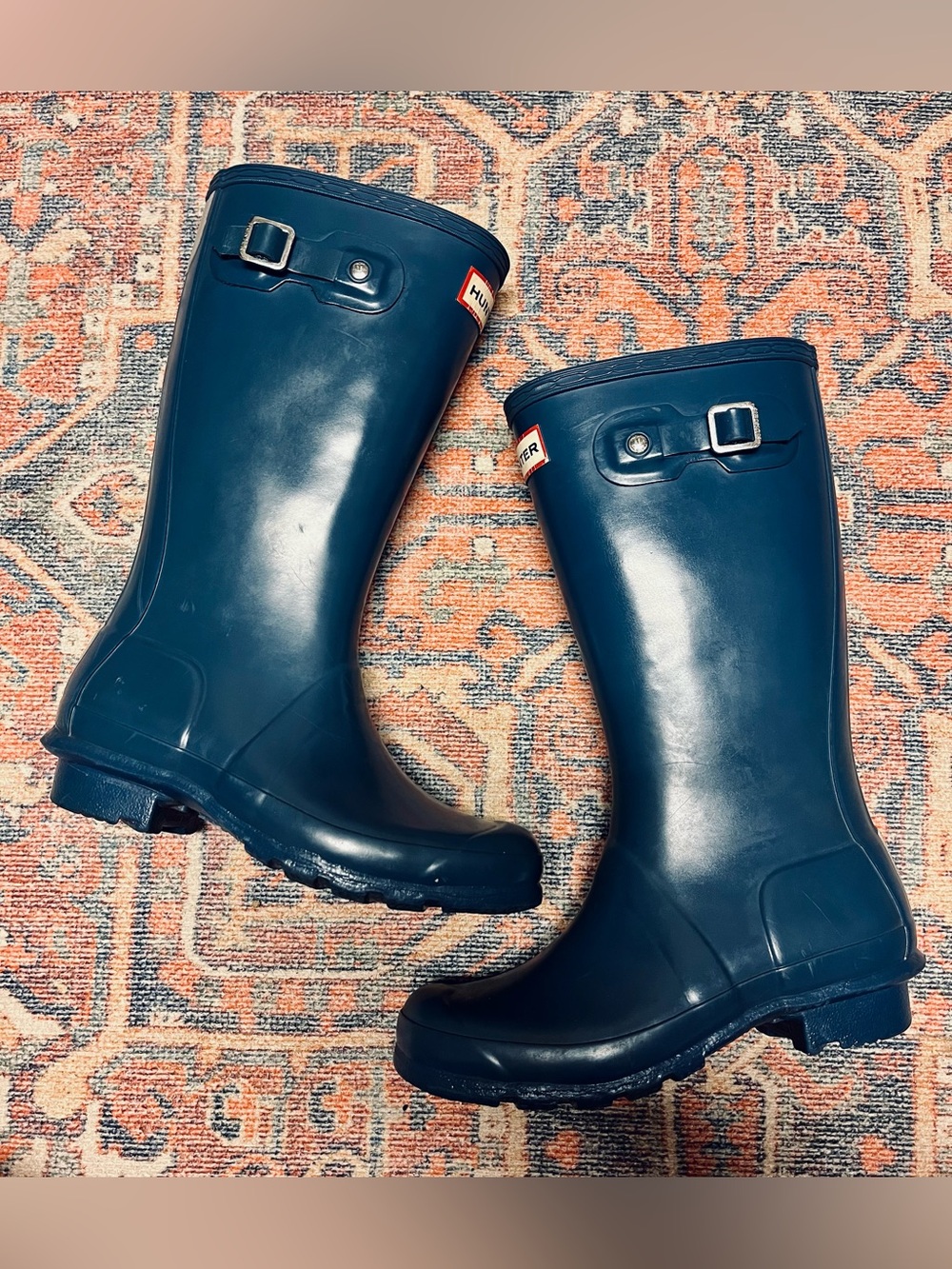 Hunter Kids' Original Tall Rain Boots - Picture 4 of 8